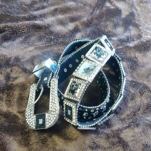 Fighting Elements Genuine Leather Belt Size L